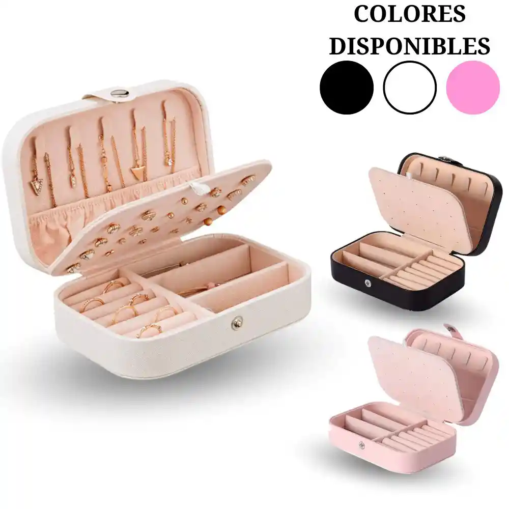 Joyero De Lujo Organizador De Joyas Con Base Para Topos