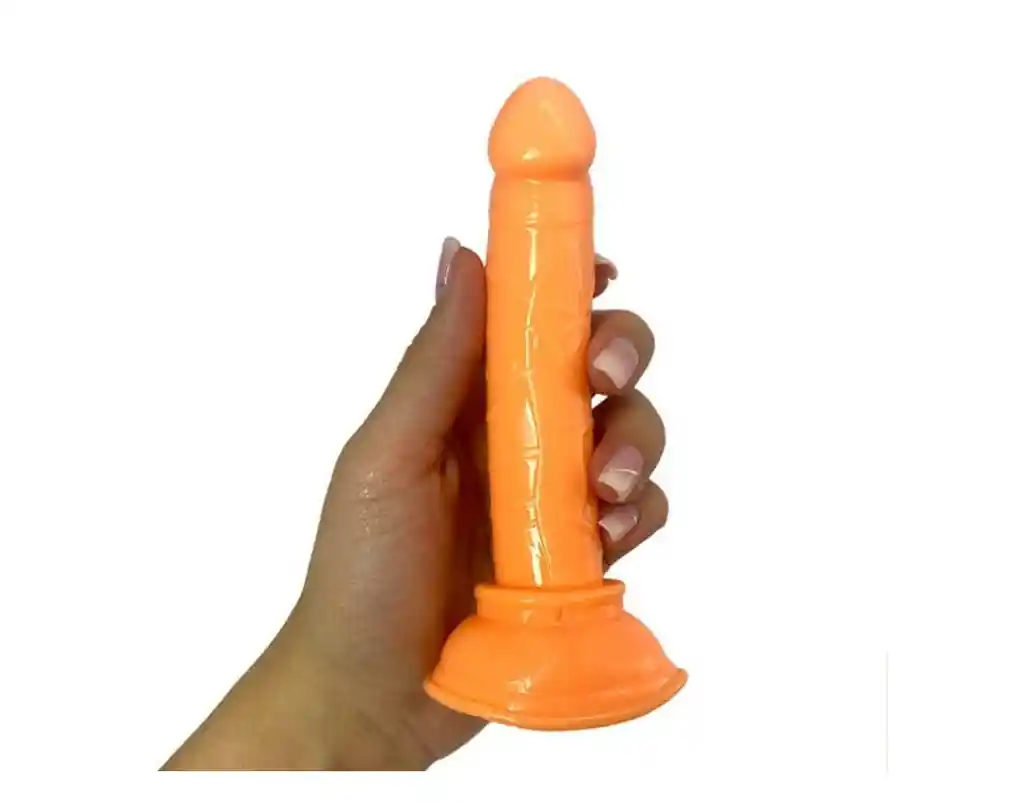 Mini Dildo Consolador Con Chupa 11cms