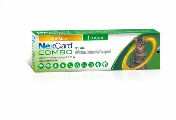 Nexgard Gato Spot On X 1 - 2,5- 7,5 Kg