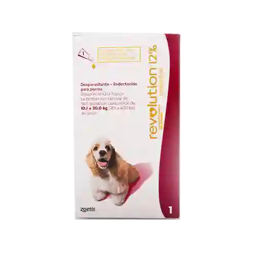 Revolution Topico Perro - 10.1 Kg- 20 Kg