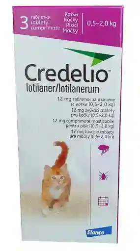Credelio Tableta Gatos - 0.5-2 Kg