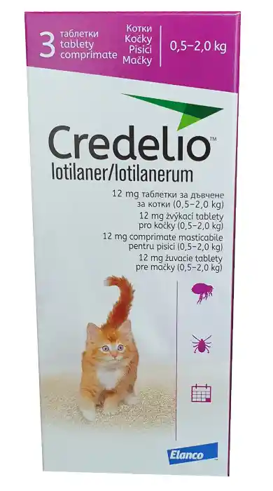 Credelio Tableta Gatos - 0.5-2 Kg