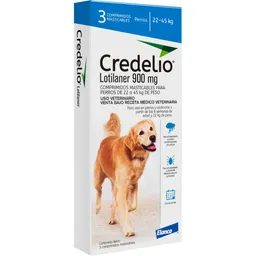 Credelio Tableta Perros - 22 - 45 Kg