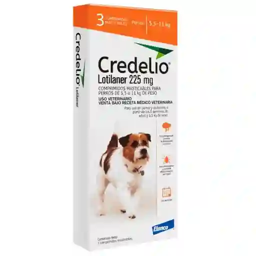 Credelio Tableta Perros - 5.5 - 11 Kg