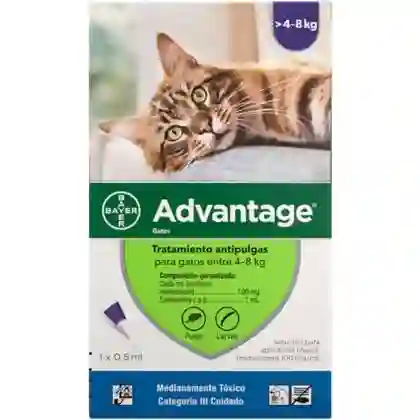 Advantage Topico Gatos - 4 Kg-8kg