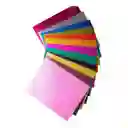 Foamy Escarchado 1/8 *10 Colores Surtidos