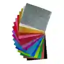 Foamy Escarchado 1/8 *10 Colores Surtidos