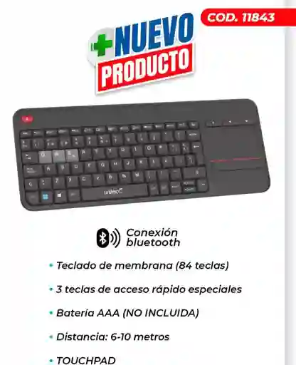 Teclado Unitec K400 Bluetooth