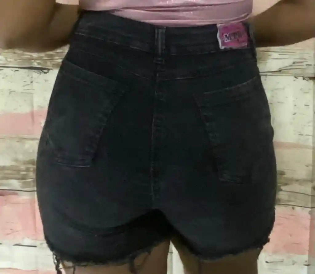Falda Short En Jeans