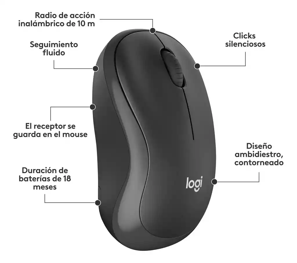 Combo Teclado Y Mouse Mk295 Silencioso Inalambrico