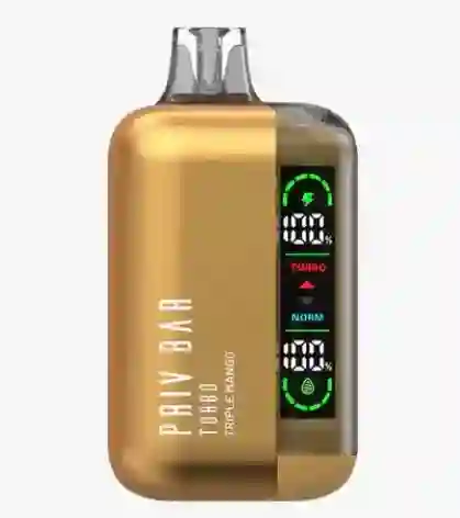 Vaporizador Priv Bar Turbo Triple Mango 15000 Pff