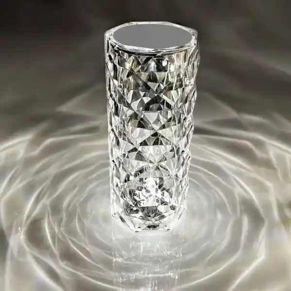 Lampara Diamond Rose Led Recargable Tactil