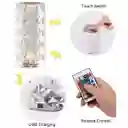 Lampara Diamond Rose Led Recargable Tactil