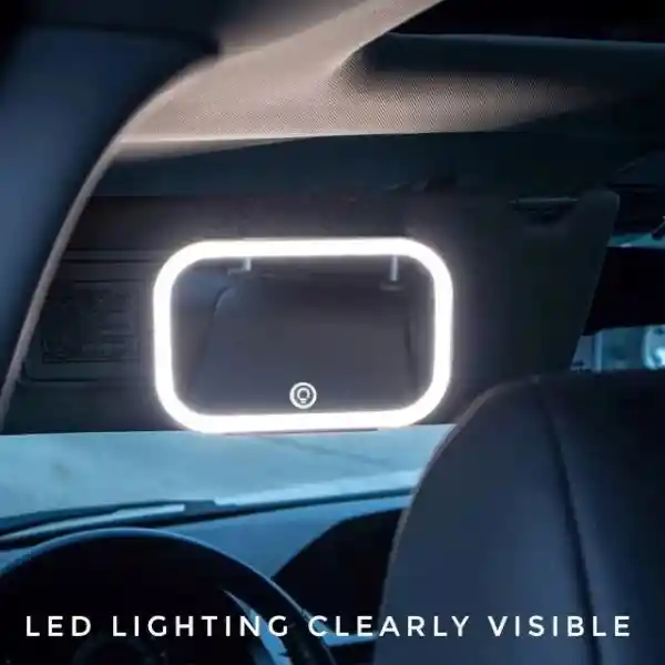 Espejo Led Para Carro Recargable