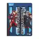 Cuaderno Cuadriculado Avengers Marvel Cosido 100 Hojas Norma Con Sticker Para Hombre