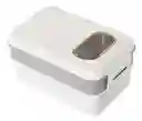 Portacomida Recipiente Para Alimentos 2 Pisos Libre Bpa