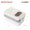 Portacomida Recipiente Para Alimentos 2 Pisos Libre Bpa