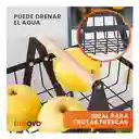 Organizador Frutero Alimentos 3 Pisos Elegante Para Cocina Innovo Home