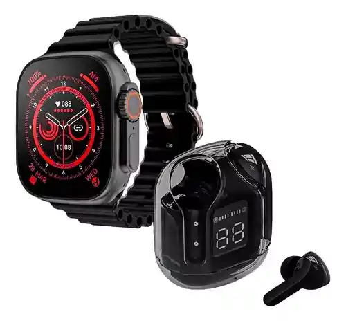Smartwatch Ultra 2 Con Auriculares 10 En 1 Max Suite Innovo