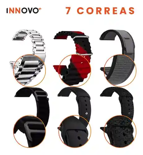 Smartwatch Ultra 2 Con Auriculares 10 En 1 Max Suite Innovo