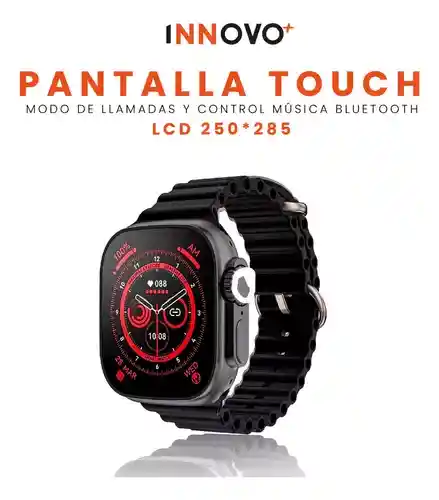 Smartwatch Ultra 2 Con Auriculares 10 En 1 Max Suite Innovo