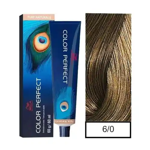 6.0 Rubio Oscuro Color Perfect - 365 - Wella