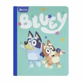 Cuaderno Cuadriculado Bluey Cosido 50 Hojas Norma Con Stickers