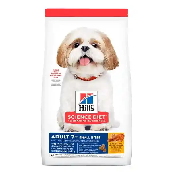 Hills Alimento Para Perro Adulto 7+ Small Bites