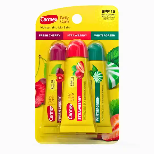 Carmex Bálsamo De Labios Liquido 100% Original X 3 Unds - Surtidos