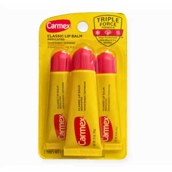 Carmex Bálsamo De Labios Liquido 100% Original X 3 Unds - Classic