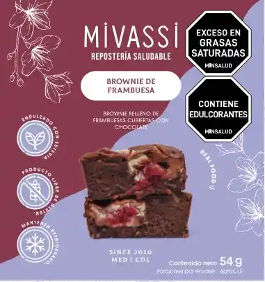 Brownie Frambuesa