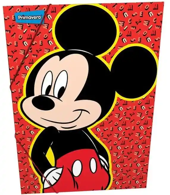 Carpeta/mini O Mickey Mause