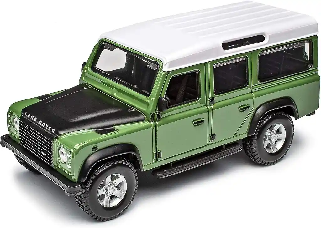 Carro De Colección 1/32 Land Rover Defender 110 Bburago