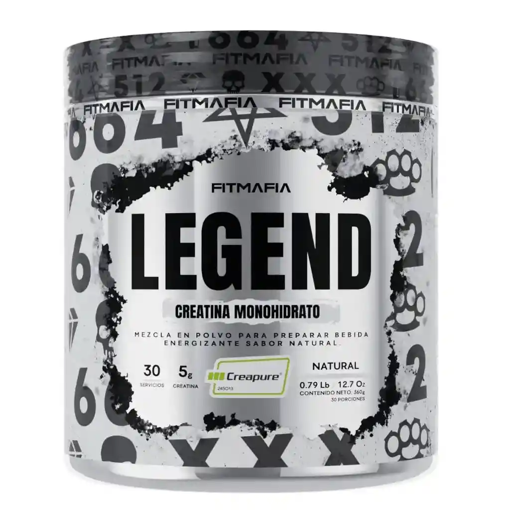 Creatina Legend Sin Sabor 30 Servicios