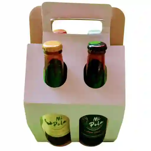 Paquete De Cuatro Cervezas Artesanales Surtidas