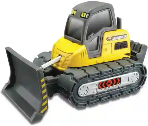 Carro A Escala Bulldozer Street Loader Amarillo Maisto Diecast