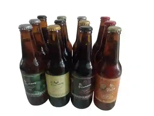 Paquete De Doce Cervezas Artesanales Surtidas