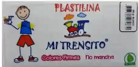 Plastilina/mi Trensito 250g Blanca