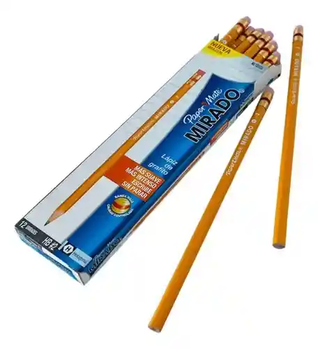 Lapiz Mirado No 2 Negro Caja
