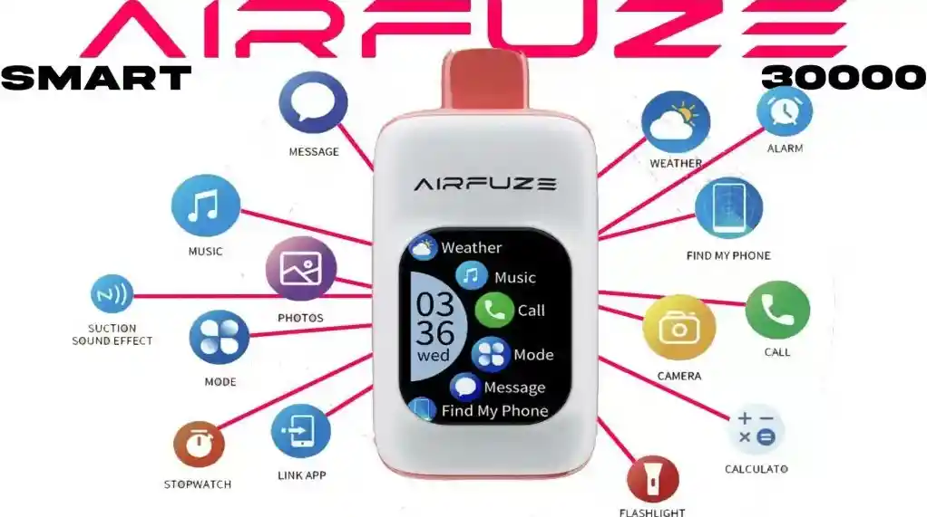 Airfuze Smart 30.000puff - Strawberry Banana