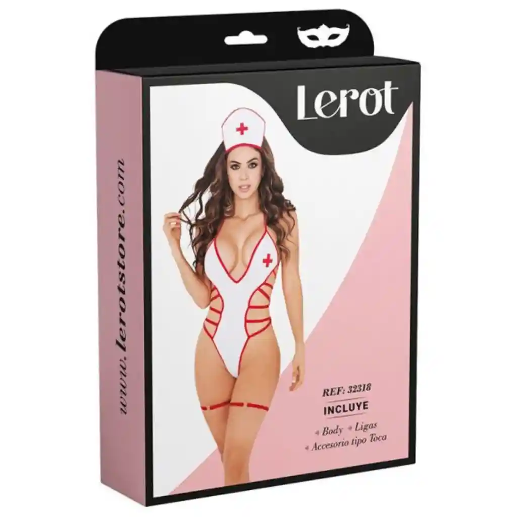 Disfraz Enfermera Lerot Talla Sm