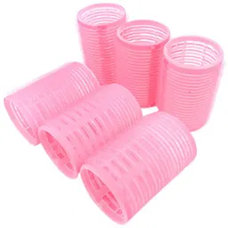 Rulos Adhesivos Medium Rosa X12