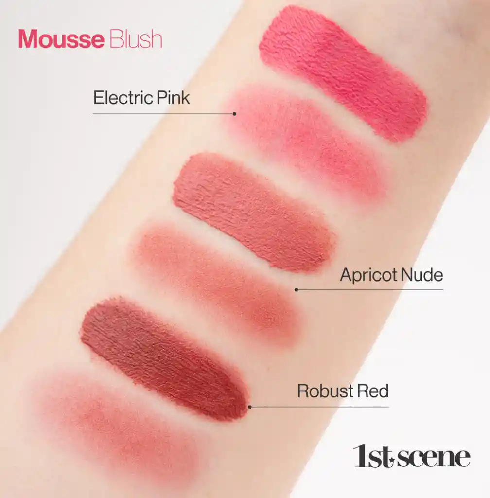 Atenea Rubor Mousse Electricpink