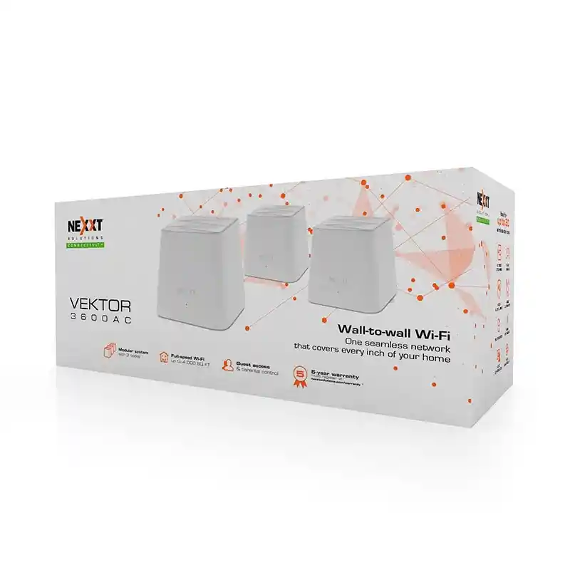Vektor3600-ac Sistema Inalámbrico Mesh Para Toda La Casa