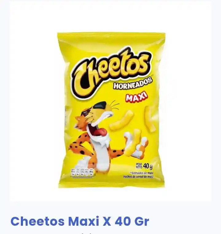 Cheetos Horneados Maxi