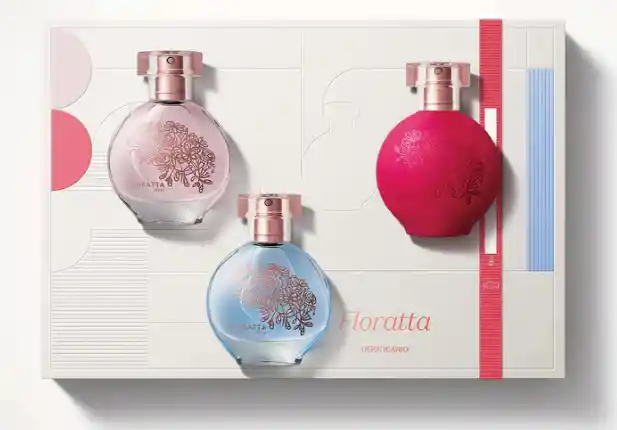 Kit De Perfumes Regalo Para Mujer Floratta Flowers (3 Artículos)