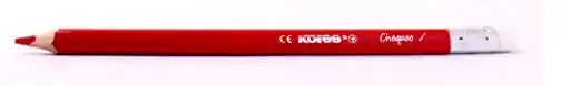 Lapiz Rojo Grueso Triangular - Kores