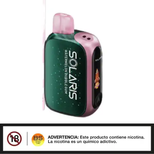 Vape Solaris Watermelon Bubble Gum 25000 Puffs