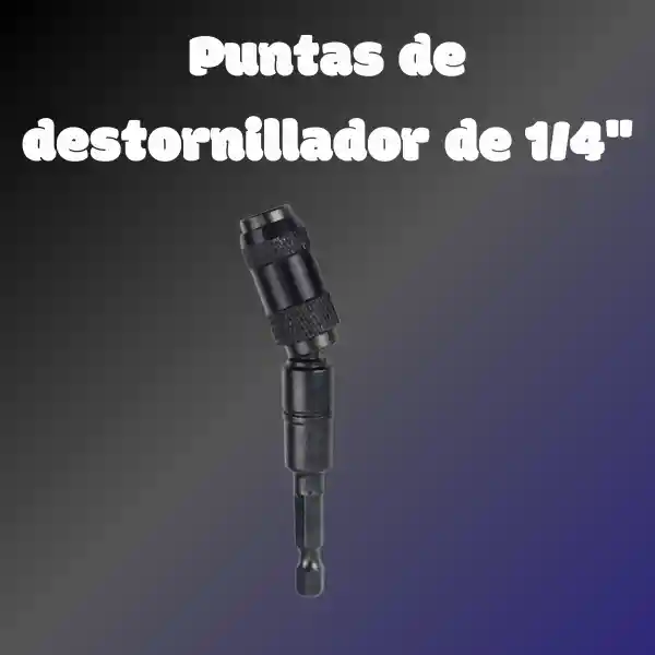 Puntas De Destornillador Hexagonal De 1/4 "