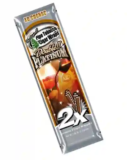 Blunt Wrap Double Platinum Xo Cognac X2